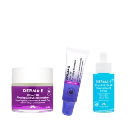 DERMA E Firming Serum Set skincare bundle for a firmer, smoother and more youthful-looking complexion