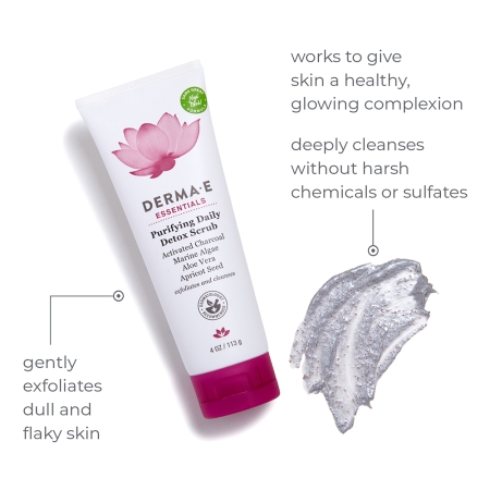 Purifying face scrub