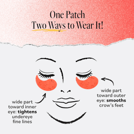 Retinol eye patches